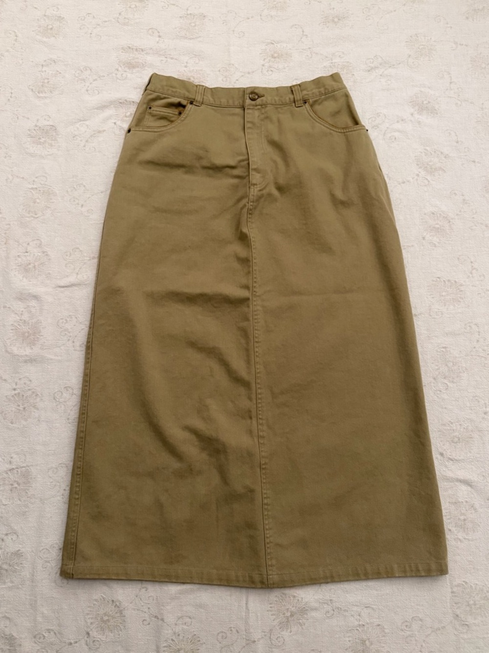 VINTAGE ORVIS Denim Skirt